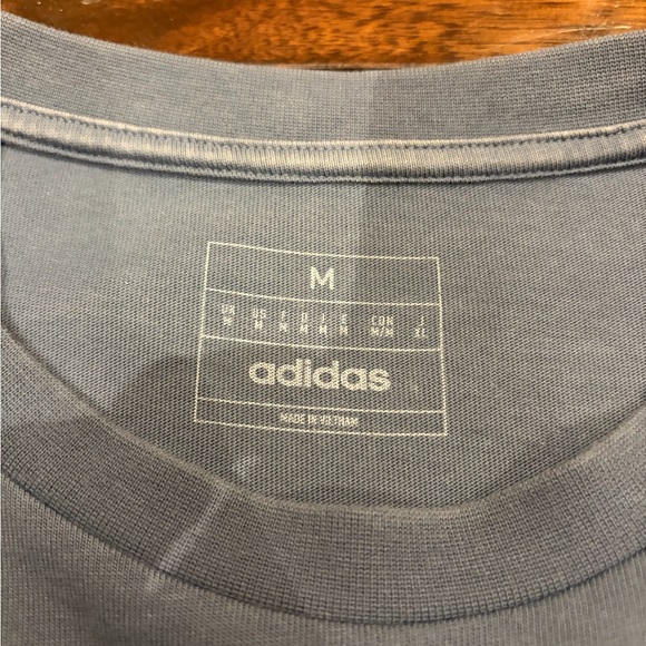 Adidas Golf Men's Blue Long Sleeve Tee | Men’s Medium - Picture 3 of 5